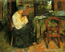 La mère coud