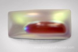 Couple rectangle Glo-Pod (rouge irisé)