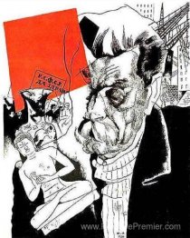 Portrait de Maxim Gorky