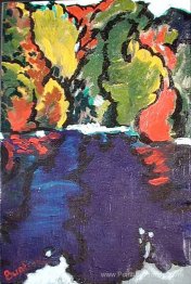 Paysage fauviiste