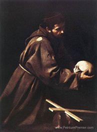 Saint François dans la prière