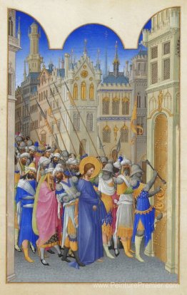 Christ a conduit au praétorium