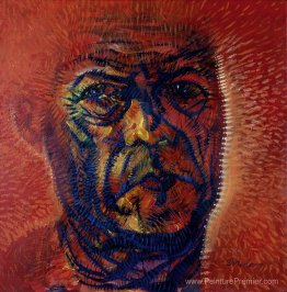 Autoportrait rouge