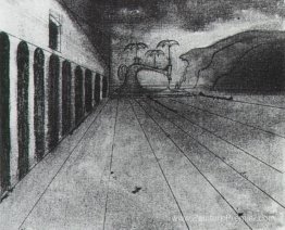 Paysage après de Chirico (inachevé)