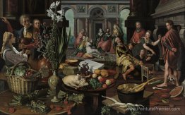 Christ dans la maison de Martha et Marie