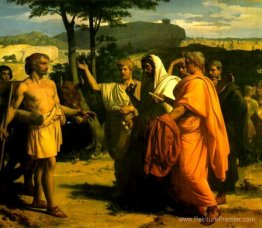 Cincinnatus recevant des députés du Sénat