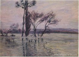 La pointe de l ile sous l'eau