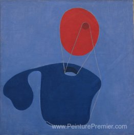 Tête rouge, corps bleu