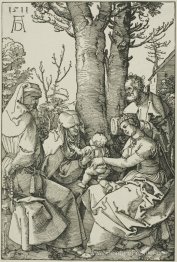 La Sainte Famille avec Joachim et Saint Ann