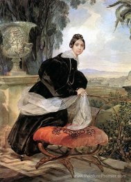 Portrait de la princesse Ye. P. Saltykova