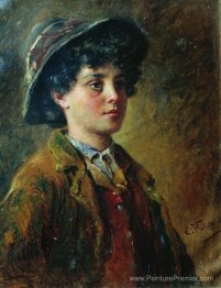 Portrait du garçon italien