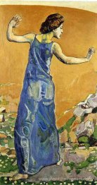 Femme joyeuse