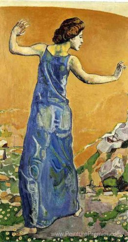 Femme joyeuse