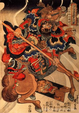 Happinata koju sur un cheval d'élevage