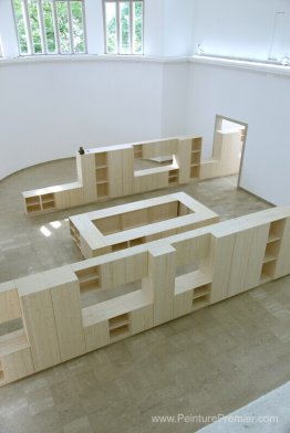 Un chat de cuisine parle (installation dans le pavillon allemand