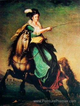 Retrato Equestre de Carlota Joaquina d'Espagne