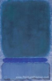 Sans titre (vert sur le bleu)