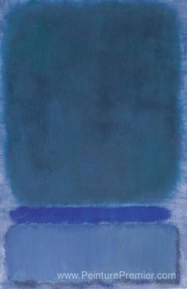 Sans titre (vert sur le bleu)