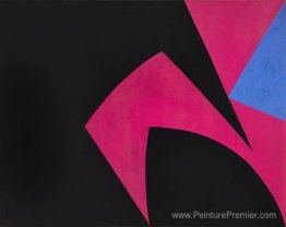 Formes d'espace magique (noir, fuchsia)
