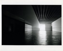 Scrim Veil / Black Rectangle / Natural Light (Whitney Museum of