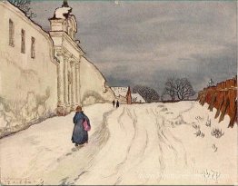 Vilna sous la neige