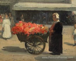 Marchand de fleurs à Paris