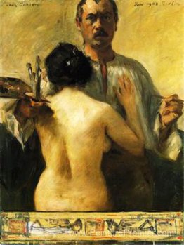 Autoportrait avec modèle