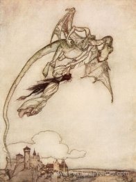 La seule fille du roi avait été emportée par un dragon