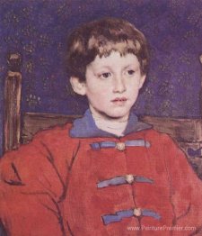 Portrait de Vladimir Vasnetsov, le fils de l'artiste