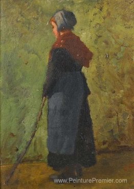 Petite fille de berger
