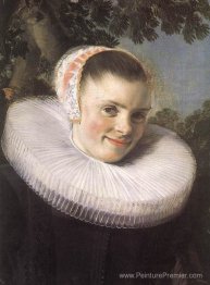 Couple marié dans un jardin (détail)