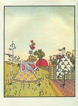 Illustration à «la grue et le héron. Ours.'