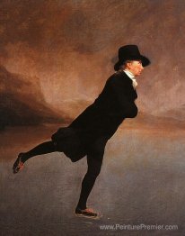 Le ministre du patinage (le révérend Robert Walker patinant sur