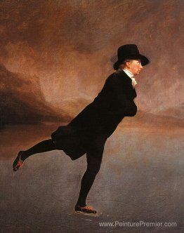 Le ministre du patinage (le révérend Robert Walker patinant sur