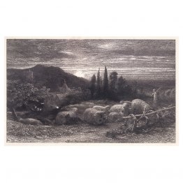 La lune montante ou une pastorale anglaise ou du soir