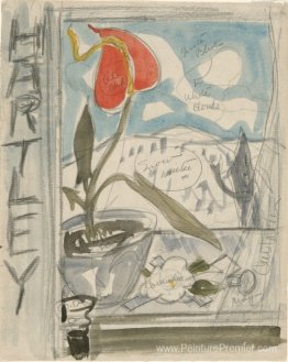 Étude pour le portrait d'affiches Marsden Hartley
