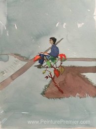 John au Pays de Galles