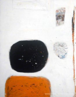 Orange, noir et blanc