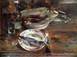 Petit-déjeuner de chat