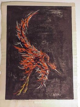 Oiseau en vol