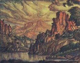 Le paysage de Crimée