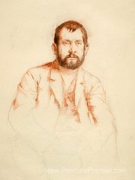 Autoportrait avec barbe