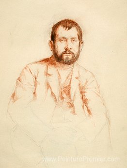 Autoportrait avec barbe