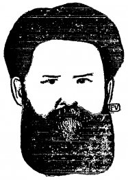 Portrait de l'écrivain russe Vladimir Galaktionovich Korolenko