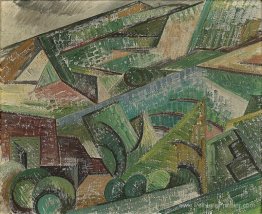 Paysage cubiste