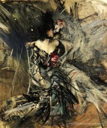 Danseuse espagnole au Moulin Rouge