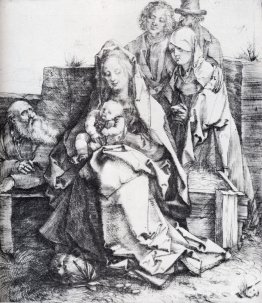 La Sainte Famille avec Saint-Jean, le Madeleine et le Nicodème