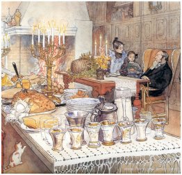 Détail de la veille de Noël