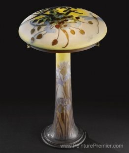 Lampe de table de libellule