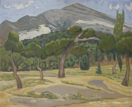 Paysage penteli